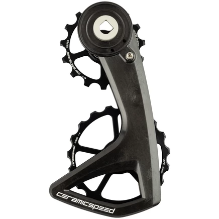 Система шкивов переключения передач CeramicSpeed OSPW RS - 5-спицевая | для SRAM КРАСНАЯ/Force AXS - черная black