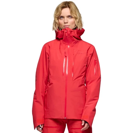 Женская утепленная куртка Norrona lofoten Gore-Tex - Арбузно-розовый
