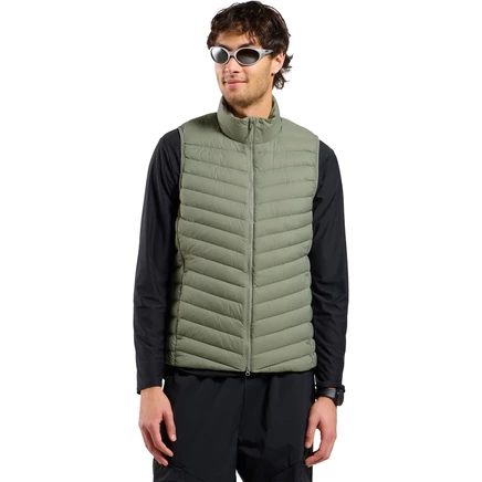 Мужской пуховый жилет Odlo X-Alp - shadow olive