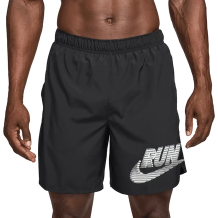 Мужские шорты Nike Dri-FIT Challenger, черно-белые