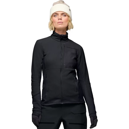 Женская куртка Norrona lofoten warm2 - Caviar Black черный