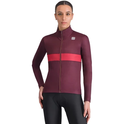 Спортивная женская куртка Neo 2 Softshell для велоспорта - 625 Темно-бордовый красный Pompelmo red