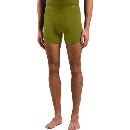Мужские боксеры Odlo Natural Merino 160, зеленые