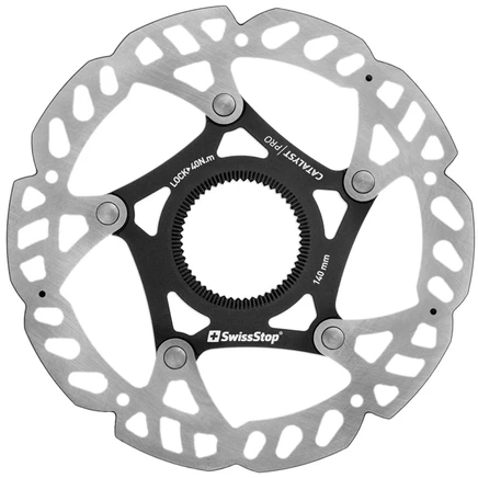 Тормозной ротор SwissStop Catalyst Pro Centerlock, черный