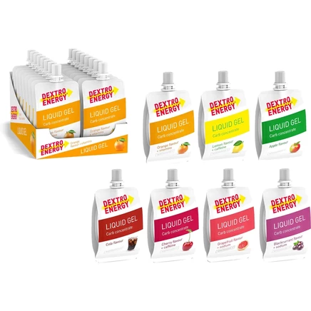 Углеводный гель Dextro Energy Liquid Gel, 18×60 мл