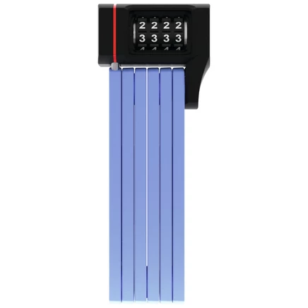 ABUS uGrip BORDO 5700C - Складной замок длиной 80 см + держатель SH - синий