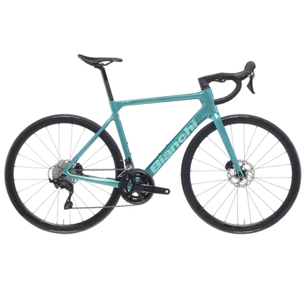 Шоссейный велосипед Bianchi Sprint 105 Di2, бирюзовый