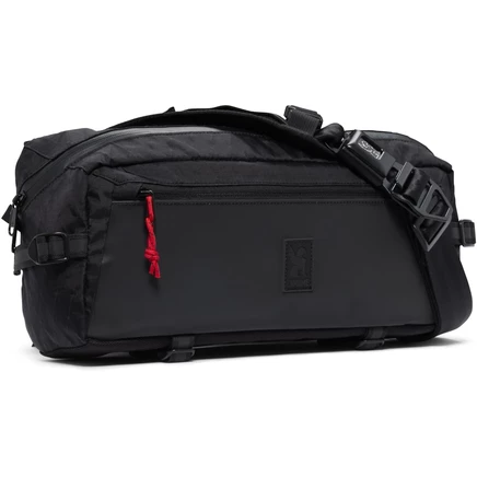 Сумка Chrome Kadet Sling 9 л, черная с рефлективом