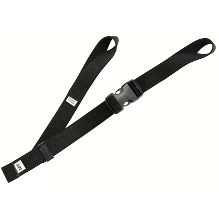 Ремень для багажника QiO Maxi Strap регулируемый, черный