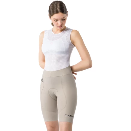 Женские шорты Castelli Espresso 2, бежевые