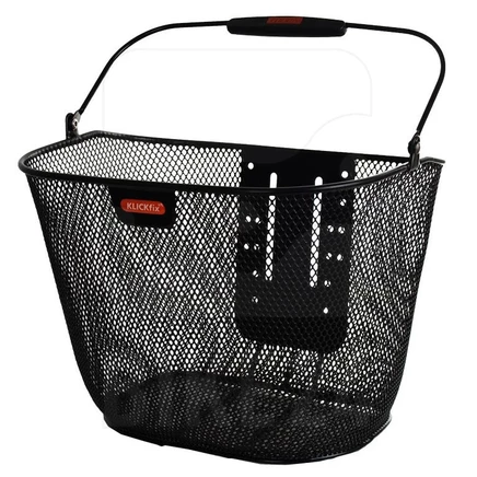 Корзина с ручкой KLICKfix Uni Plus 0388KLIK - 18 л - черная black