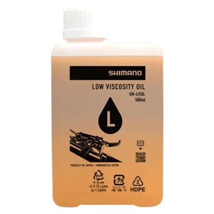 Тормозная жидкость Shimano - Минеральное масло | низкой вязкости | SM-LVOIL - 500 мл