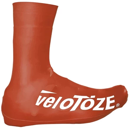 Чехлы для велоботинок veloToze Road 2.0 Tall, бордово-коричневые