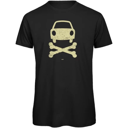 Мужские футболки RTTshirts No Car Bike - черный black