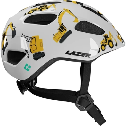 Детский велошлем Lazer Pnut KinetiCore 2.0, белый