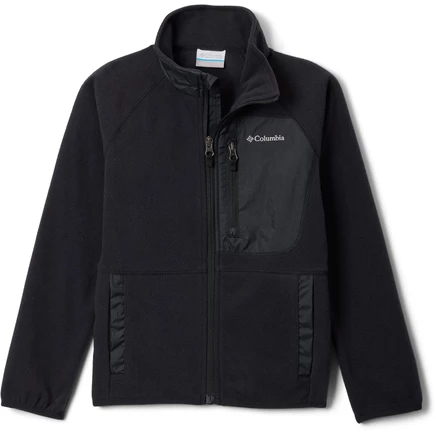 Детская флисовая куртка Columbia Fast Trek V на молнии, черная