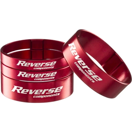Проставки Reverse Components Ultra Light 1-1/8″, красные