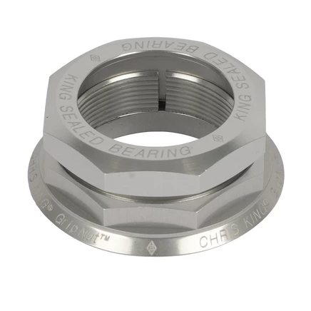 Комплект Chris King GripNut 1⅛″, серебристый