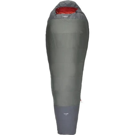 Спальный мешок Robens Snowfall I +2°C, молния слева, зеленый