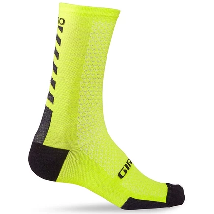 Носки Giro HRC+ Merino Wool, неоново-желтые