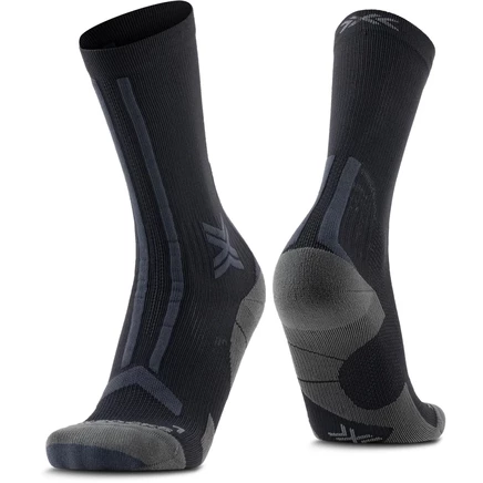 Носки X-Socks Trail Run Discover Crew - черные/угольно-черный