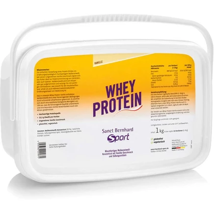 Протеин Sanct Bernhard Sport Whey 1 кг ваниль