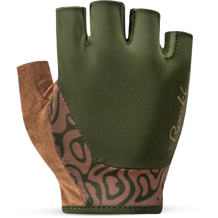 Женские велоперчатки Roeckl Sports Dedna 2, зеленые