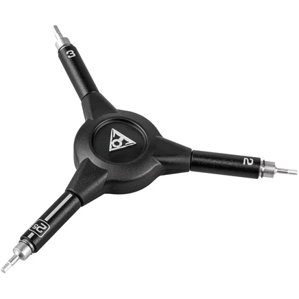 Велоаксессуар Topeak YHEX шестигранники 2/2,5/3 мм, чёрный