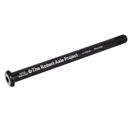Ось задняя Robert Axle M12×1,5 159–178 мм 12×142/148, черная
