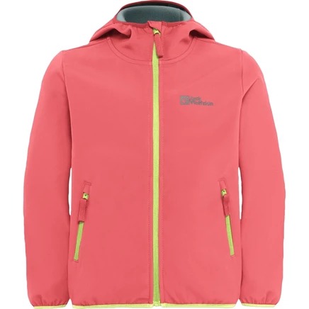 Детская куртка Jack Wolfskin Fourwinds, розовая