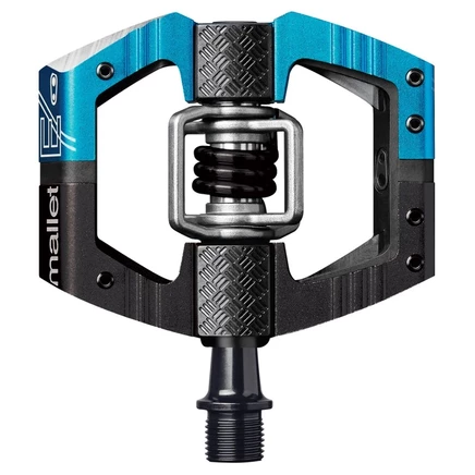 Контактные педали Crankbrothers Mallet Enduro LS, сине-черные