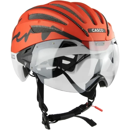 Мужской велосипедный шлем Casco SPEEDairo Aero, оранжевый