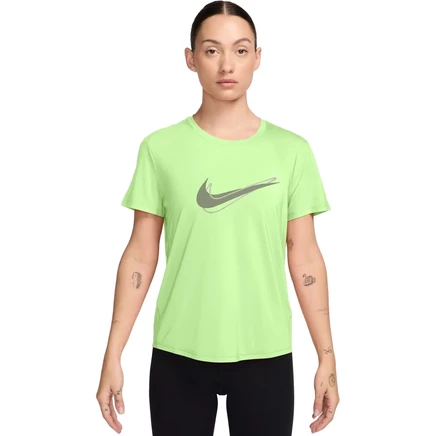 Женский топ Nike One Swoosh Dri-FIT, неоново-зеленый