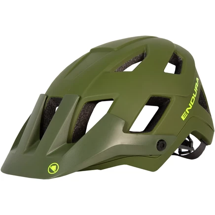 Мужской велошлем Endura Hummvee Plus MIPS, оливковый