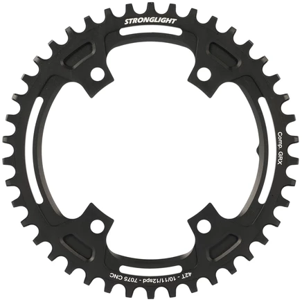 Звезда Stronglight для Shimano GRX (110 BCD), черная