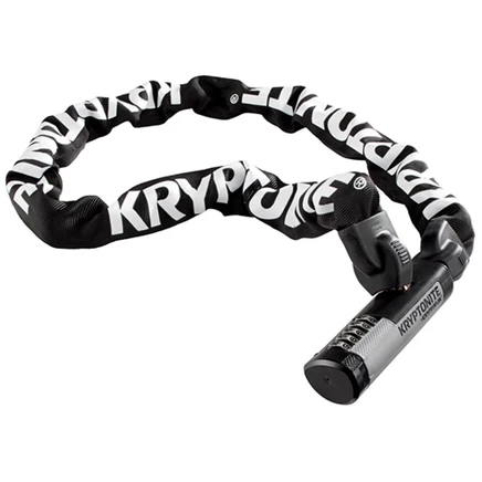 Цепной замок Kryptonite KryptoLok 912 Combo I.C., 120 см, черный