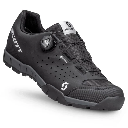 Мужские велотуфли Scott Trail Evo GTX, черно‑серебристые