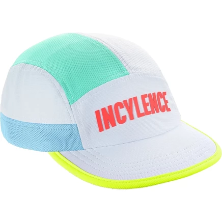 Унисекс кепка INCYLENCE Running Cap V1, белая, разноцветная