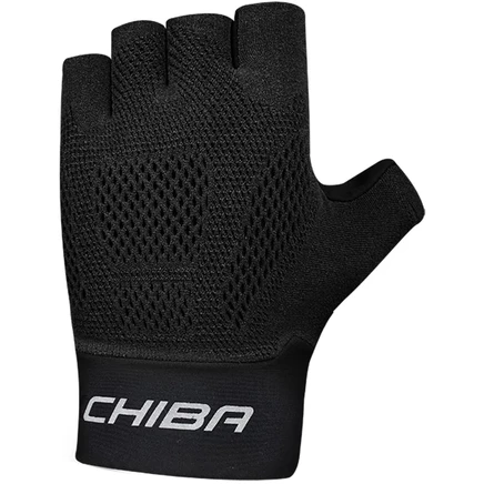 Перчатки велосипедные Chiba Gel Super Comfort, черные