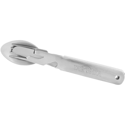 Походный набор столовых приборов Tatonka Cutlery Set II, 4 предмета, стальной