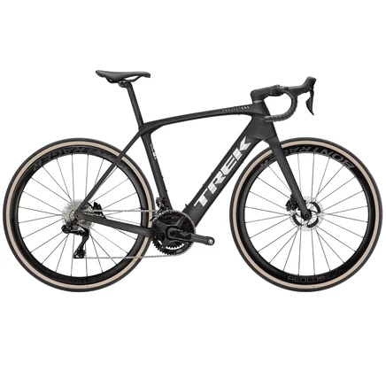 Электровелосипед Trek Domane+ SLR 9 2026, карбоновый, черный