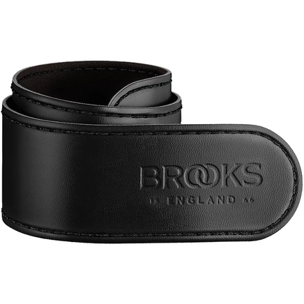 Ремень для штанин Brooks England кожаный, черный