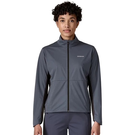 Женская ветрозащитная куртка Patagonia - Smolder Blue синий