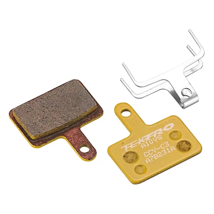 Колодки дисковых тормозов Tektro - металлокерамический компаунд - HD-M735 - A10YS gold