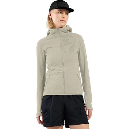 Женская куртка Odlo Ascent Mid Layer с капюшоном, серая