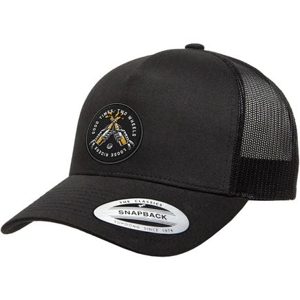 Унисекс кепка Loose Riders YP Classic Trucker, черная