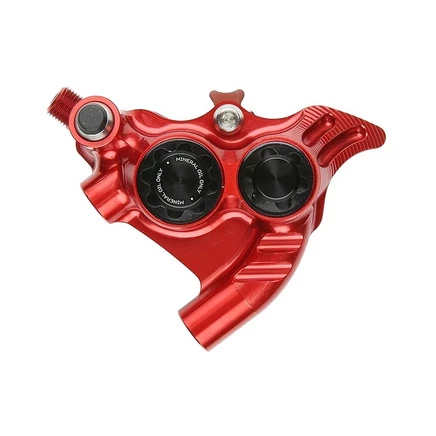 Тормозной суппорт Hope RX4+ SL Flat Mount +20 мм, красный