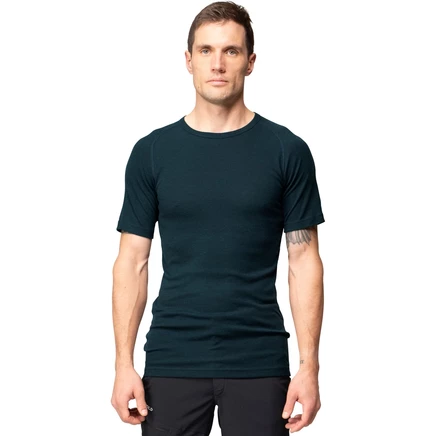 Мужская футболка Devold Lauparen Merino 190, тёмно-синяя