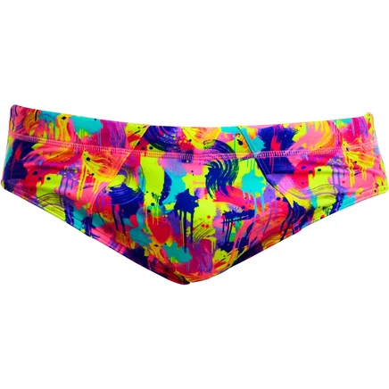 Модные плавки со швами Eco Swim Briefs Men - Mess сочетаются с разноцветными