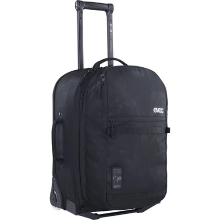 Чемодан на колесах Evoc Terminal Bag 40+20 со съемным рюкзаком, черный